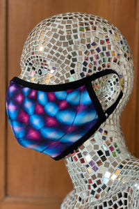 Face mask : Violet Web