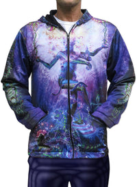Sublime Hooded  Jacket : Serpentine Apotheosis - Men Jackets - Space Tribe