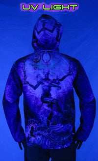 Sublime Hooded  Jacket : Serpentine Apotheosis - Men Jackets - Space Tribe