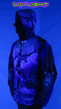 Sublime Hooded  Jacket : Serpentine Apotheosis - Men Jackets - Space Tribe