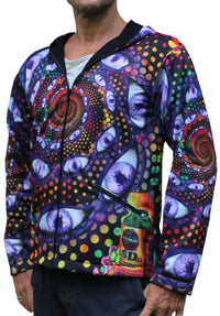 Sublime Hooded  Jacket : LSD Party - Men Jackets - Space Tribe