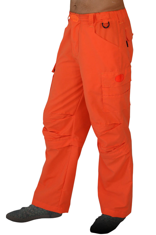 Cyber Pants : UV Orange - Men Pants - Space Tribe