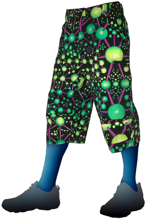 Cyber Shorts : Atomic Alien - Men Shorts - Space Tribe