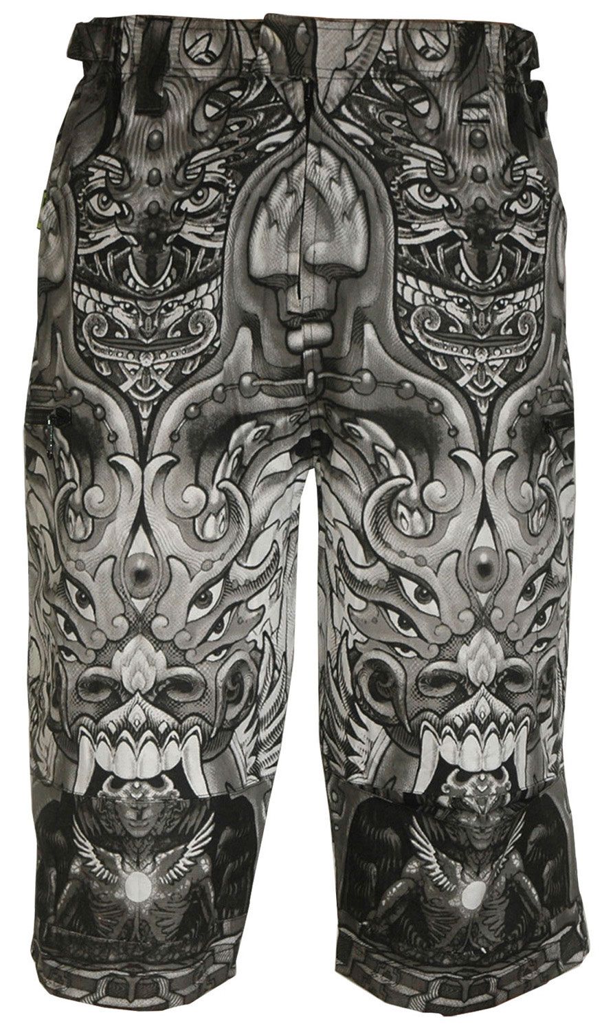 Cyber Shorts : Monochrome Centuari - Men Shorts - Space Tribe