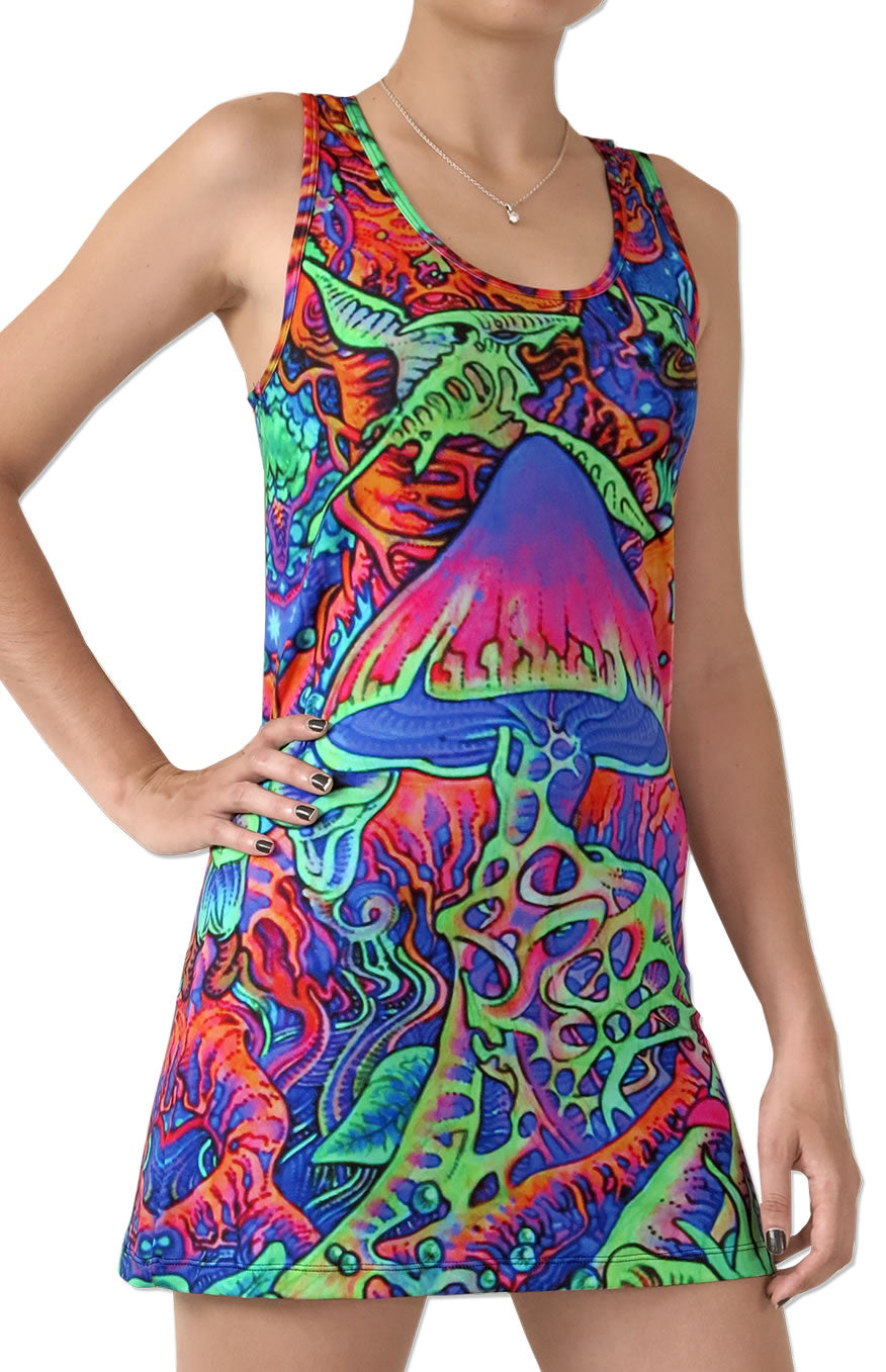 Sublime Tank Girl : Psy Shroom - Women Tops - Space Tribe