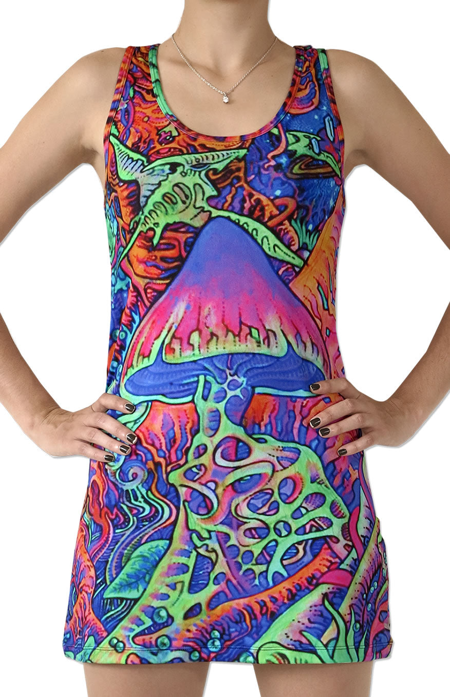 Sublime Tank Girl : Psy Shroom - Women Tops - Space Tribe
