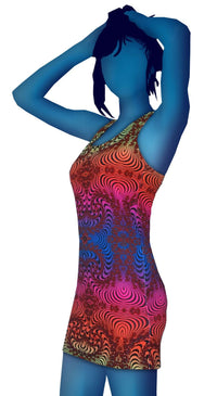 Tank Gurl : Rainbow Fractal - Women Tops - Space Tribe