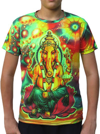 UV Sublime S/S T : Psy Ganesha - Men T-Shirts - Space Tribe