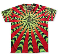 UV Sublime S/S T : Warp Factor 50 red - Men T-Shirts - Space Tribe