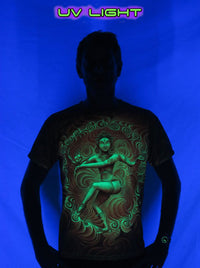 UV Sublime S/S T :  Nataraja Fire Dance UV - Men T-Shirts - Space Tribe