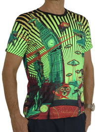 UV Sublime S/S T : Planet gone Mad - Men T-Shirts - Space Tribe