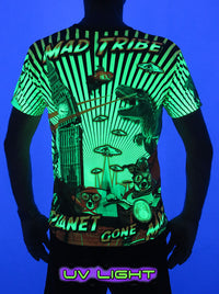 UV Sublime S/S T : Planet gone Mad - Men T-Shirts - Space Tribe