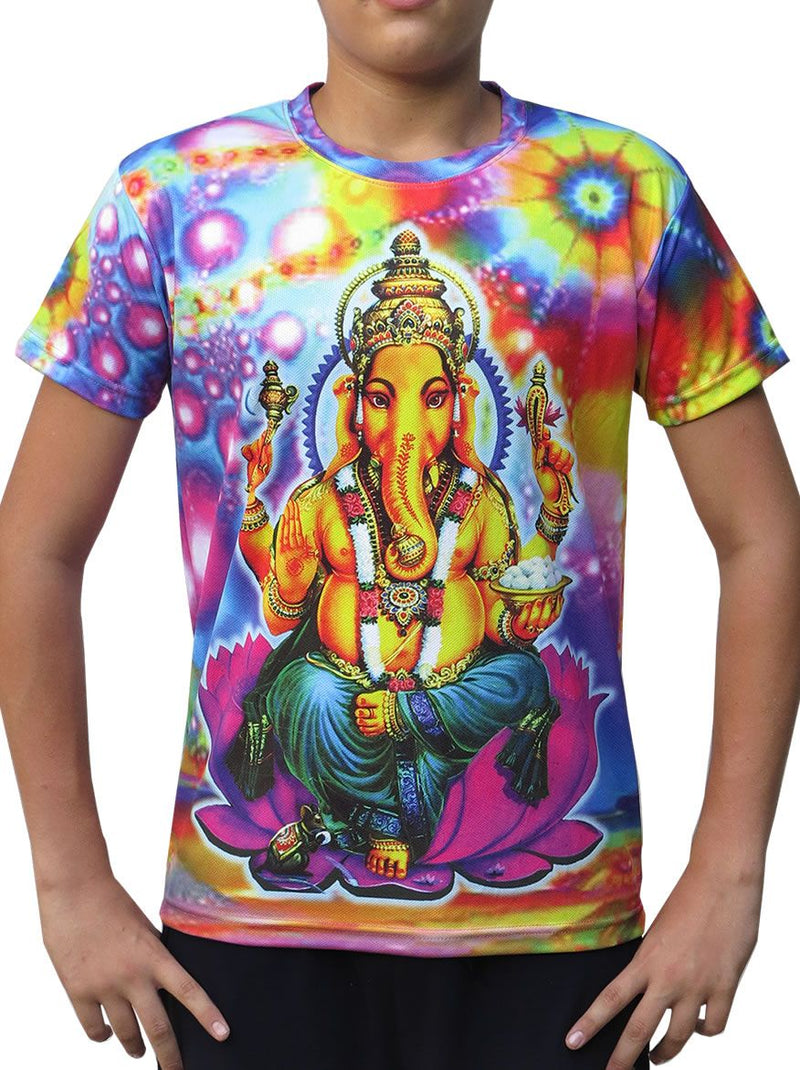 Majha Vidhnaharta – Printed Round Neck T-Shirt - Ganesh - Bk Designs