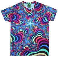 Sublime S/S T : Rainbow Valley Fractal - Men T-Shirts - Space Tribe