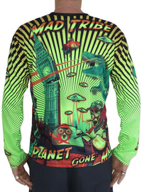 UV Sublime L/S T : Planet gone Mad - Men Long Sleeve T's - Space Tribe