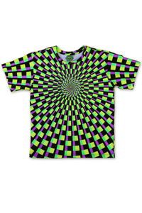 Classic S/S T : Lime Vertigo - Men T-Shirts - Space Tribe
