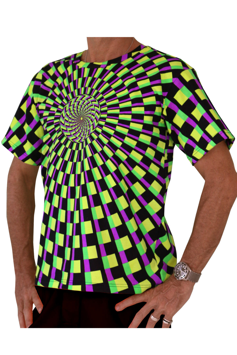 space tribe Geometric design Tシャツ　長袖 space tribe Geometric design Tシャツ 長袖 SPACE TRIBE
