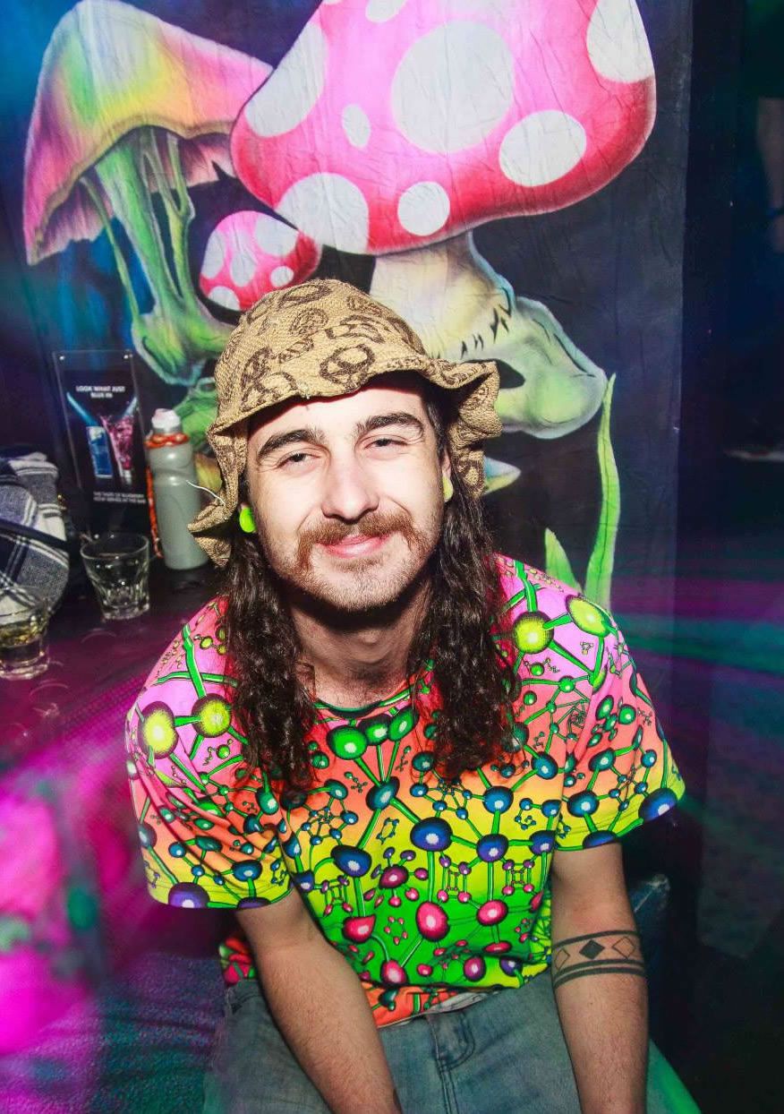 Classic S/S T : Atomic Rainbow - Men T-Shirts - Space Tribe