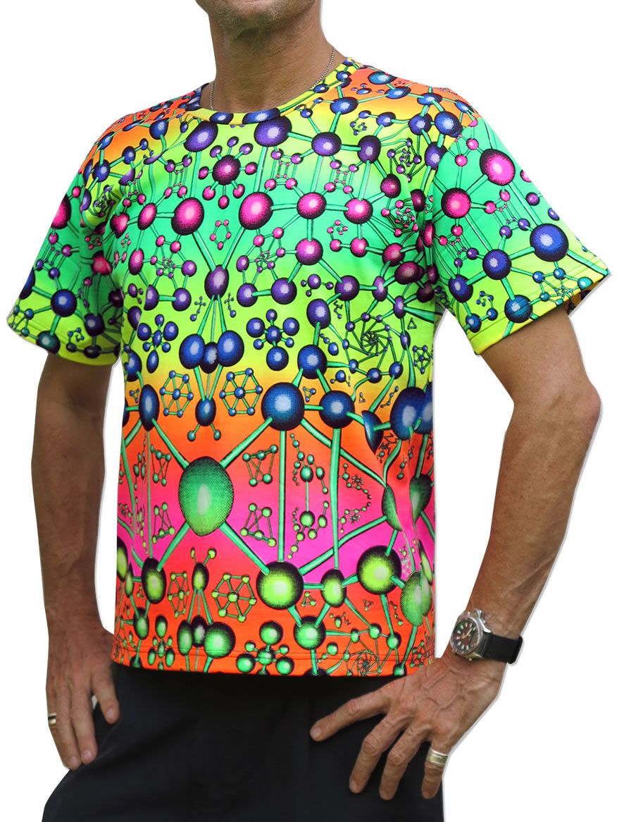 Classic S/S T : Atomic Rainbow - Men T-Shirts - Space Tribe