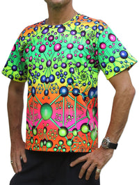 Classic S/S T : Atomic Rainbow - Men T-Shirts - Space Tribe