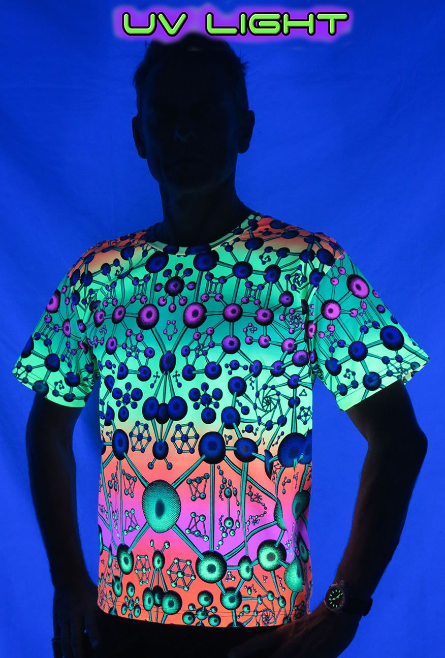 Classic S/S T : Atomic Rainbow - Men T-Shirts - Space Tribe