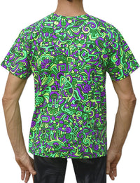 Classic S/S T : Lime Mayan - Men T-Shirts - Space Tribe
