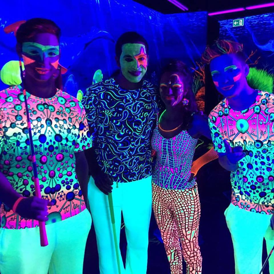 Classic S/S T : Atomic Rainbow - Men T-Shirts - Space Tribe