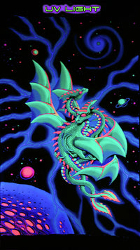 UV Wallhanging : Space Dragons