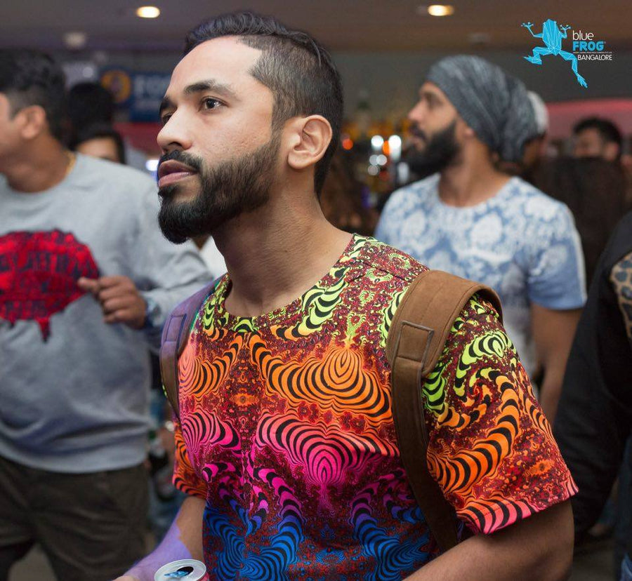 space tribe Geometric design Tシャツ 長袖 【公式通販】