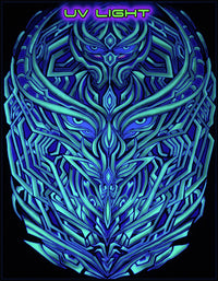 Giant UV Banner : Cyberdelic Entity